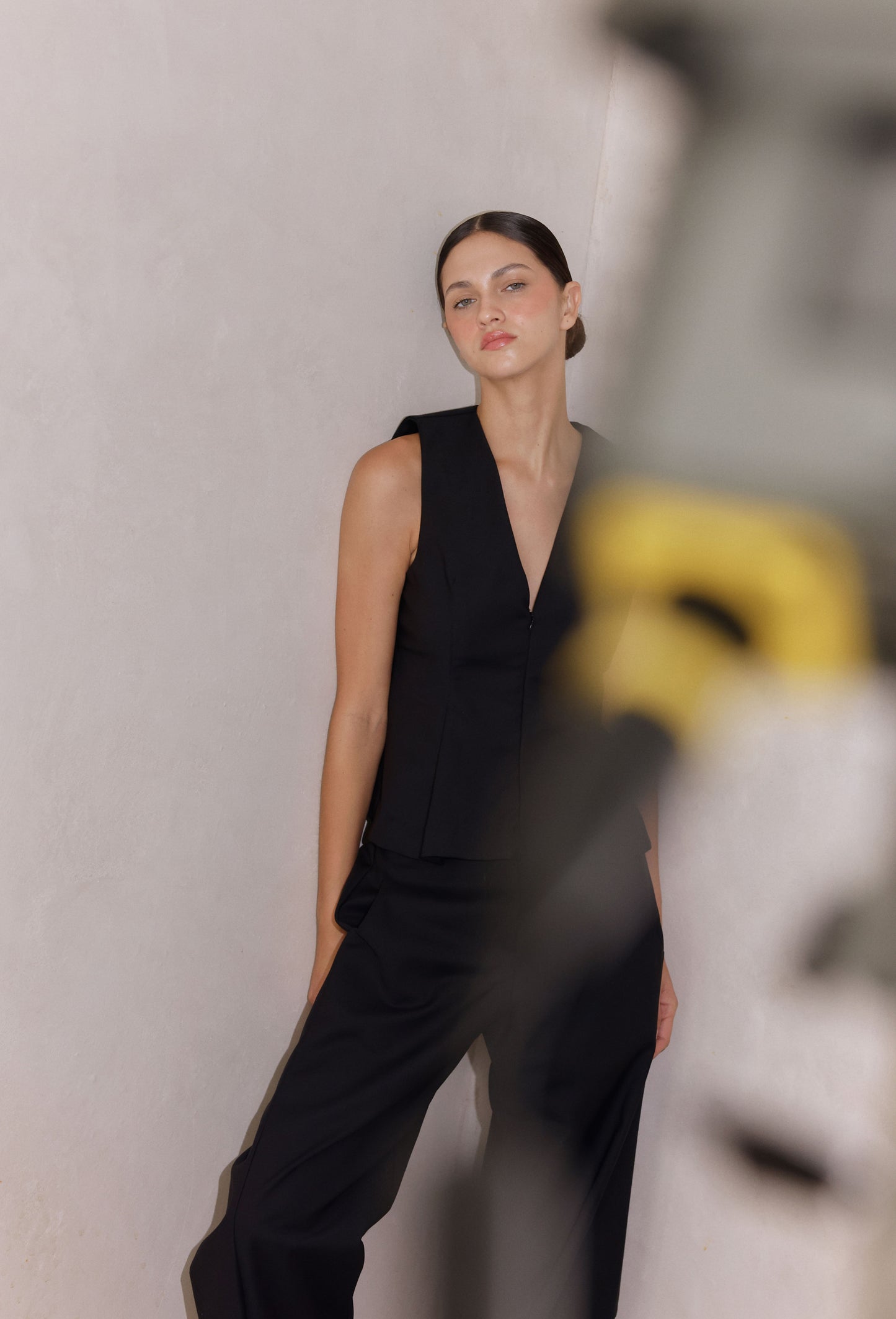 LIRA BLOUSE BLACK