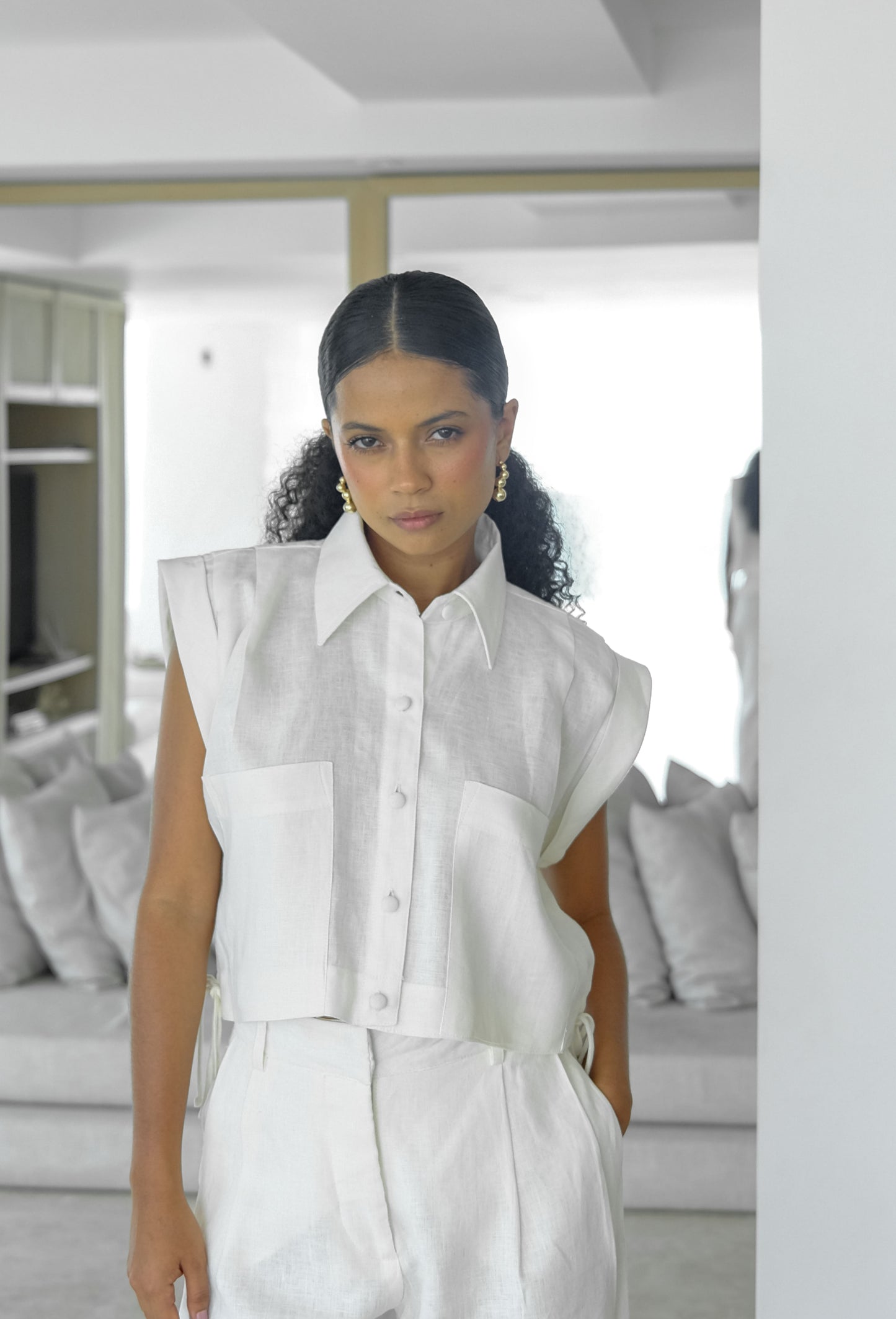 ELECTRA BLOUSE WHITE