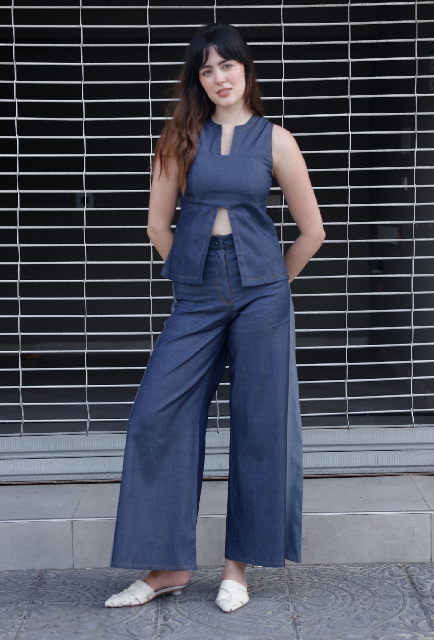 ISIDORA PANT JEAN - FRANJA