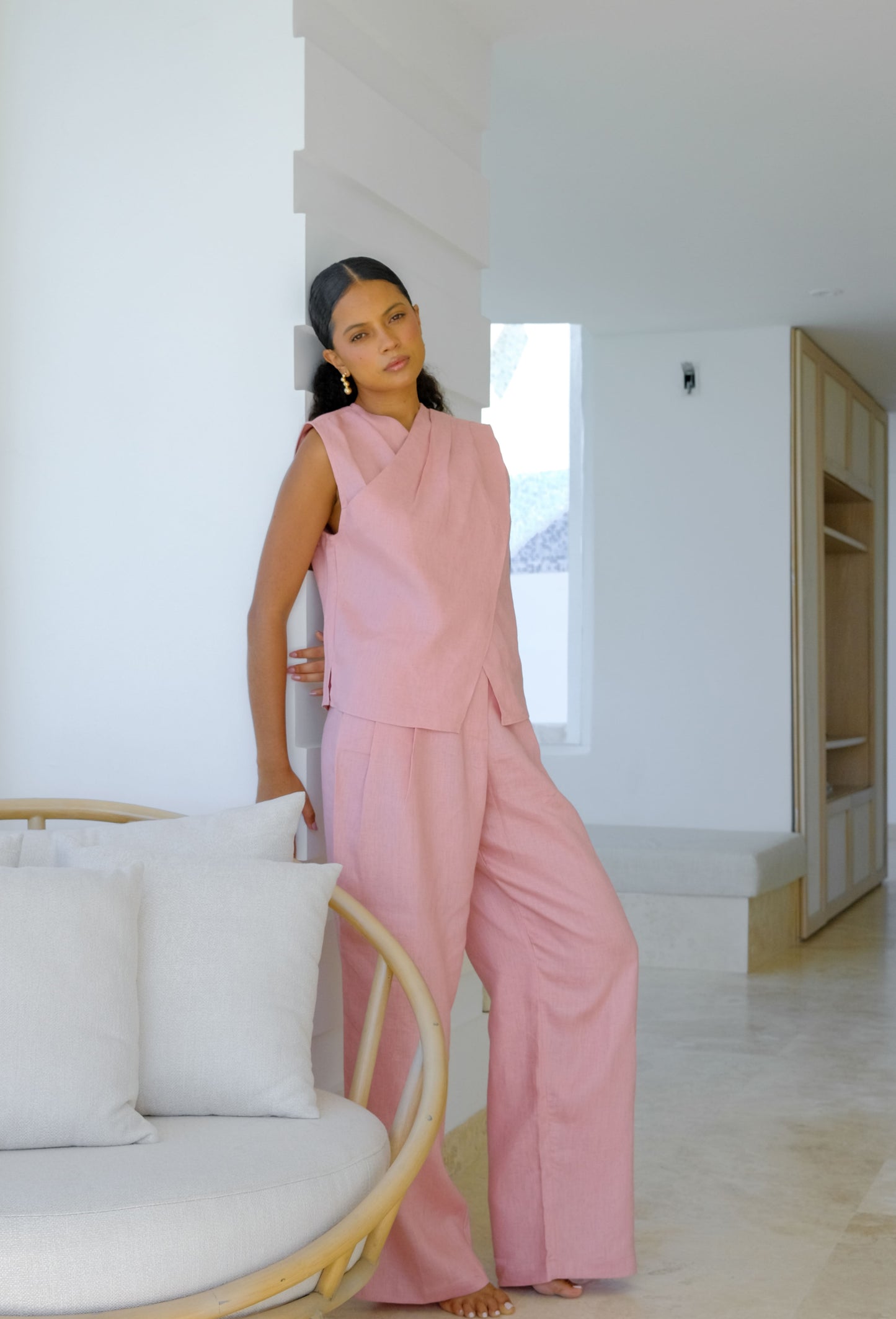 MAXIMA BLOUSE PINK