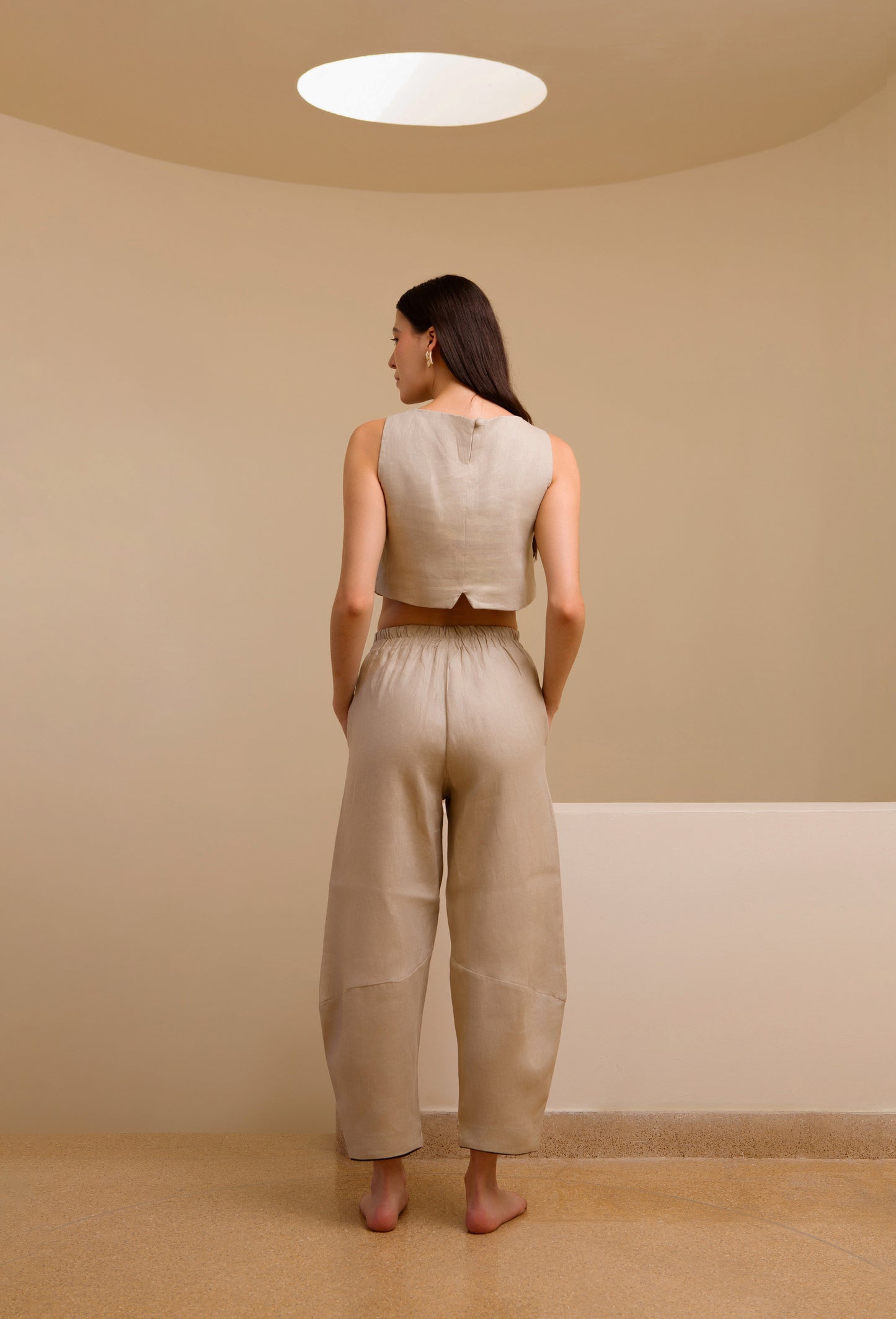 MABEL CAMEL PANTS