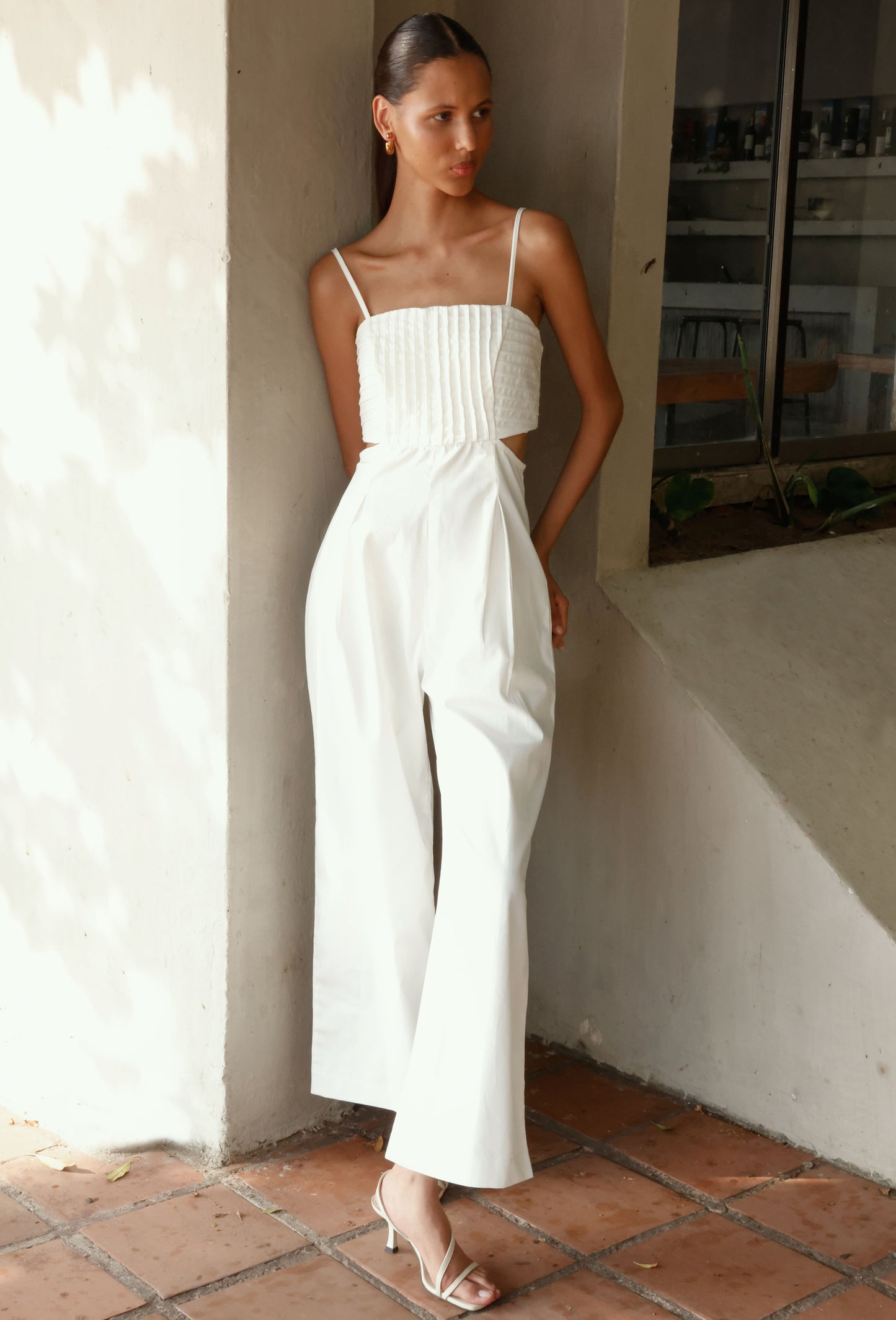 BRUNA JUMPSUIT WHITE