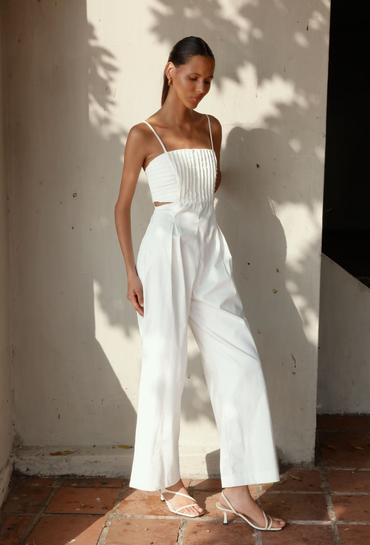 BRUNA JUMPSUIT WHITE