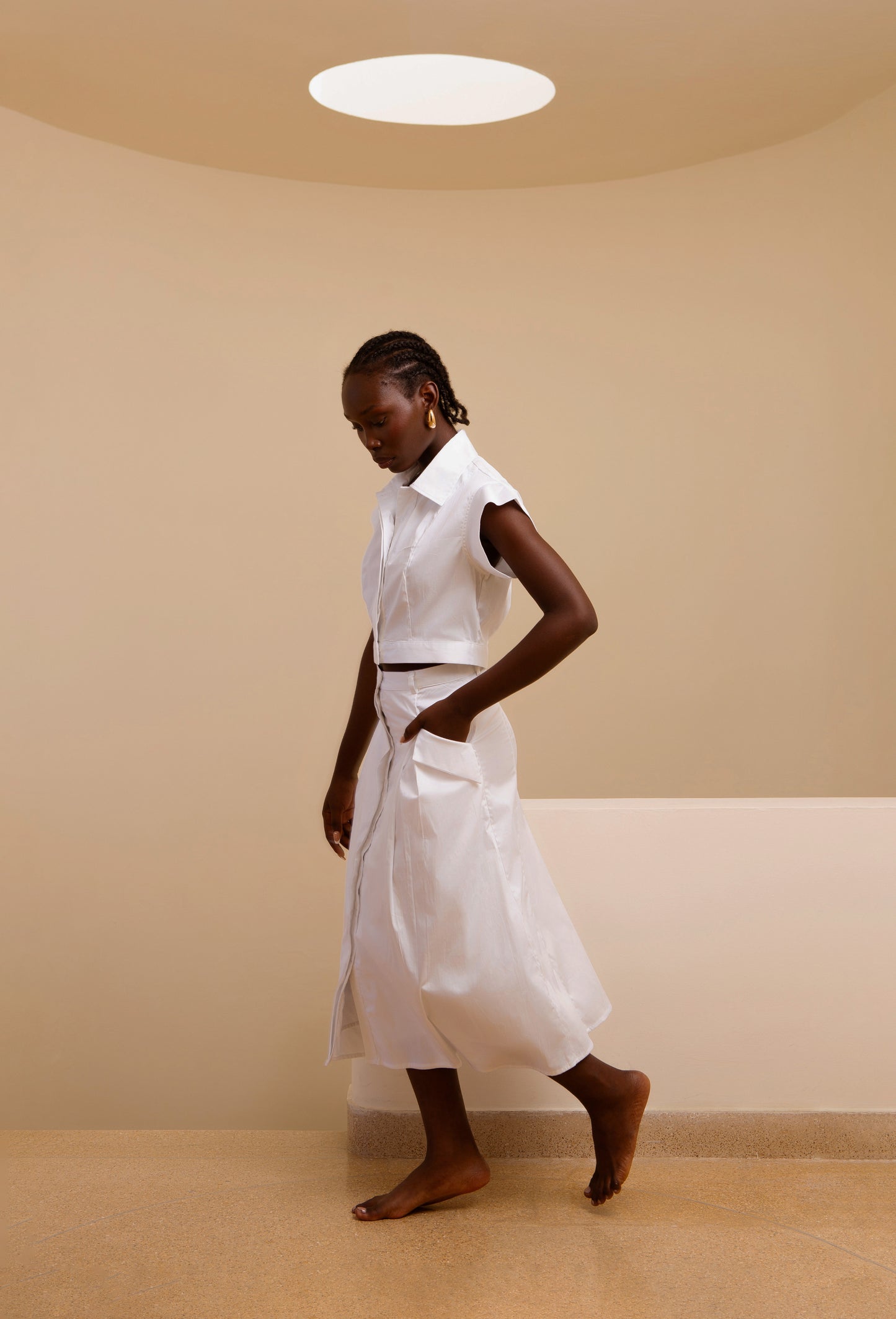 OFELIA SKIRT WHITE
