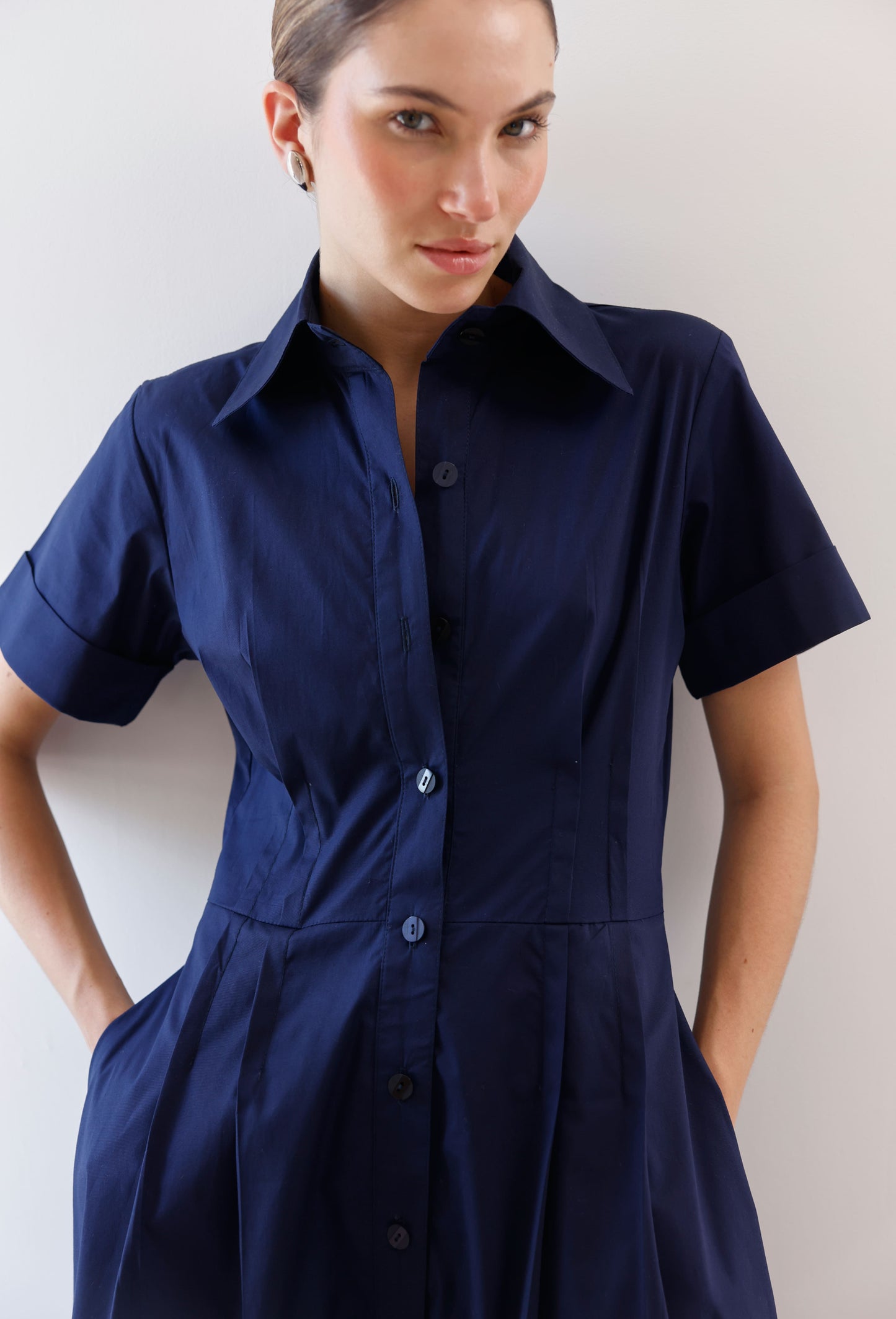 NATALIA DRESS BLUE