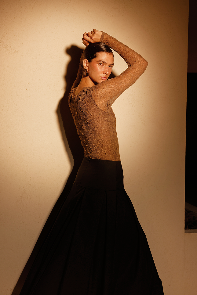 SALOME SKIRT BLACK