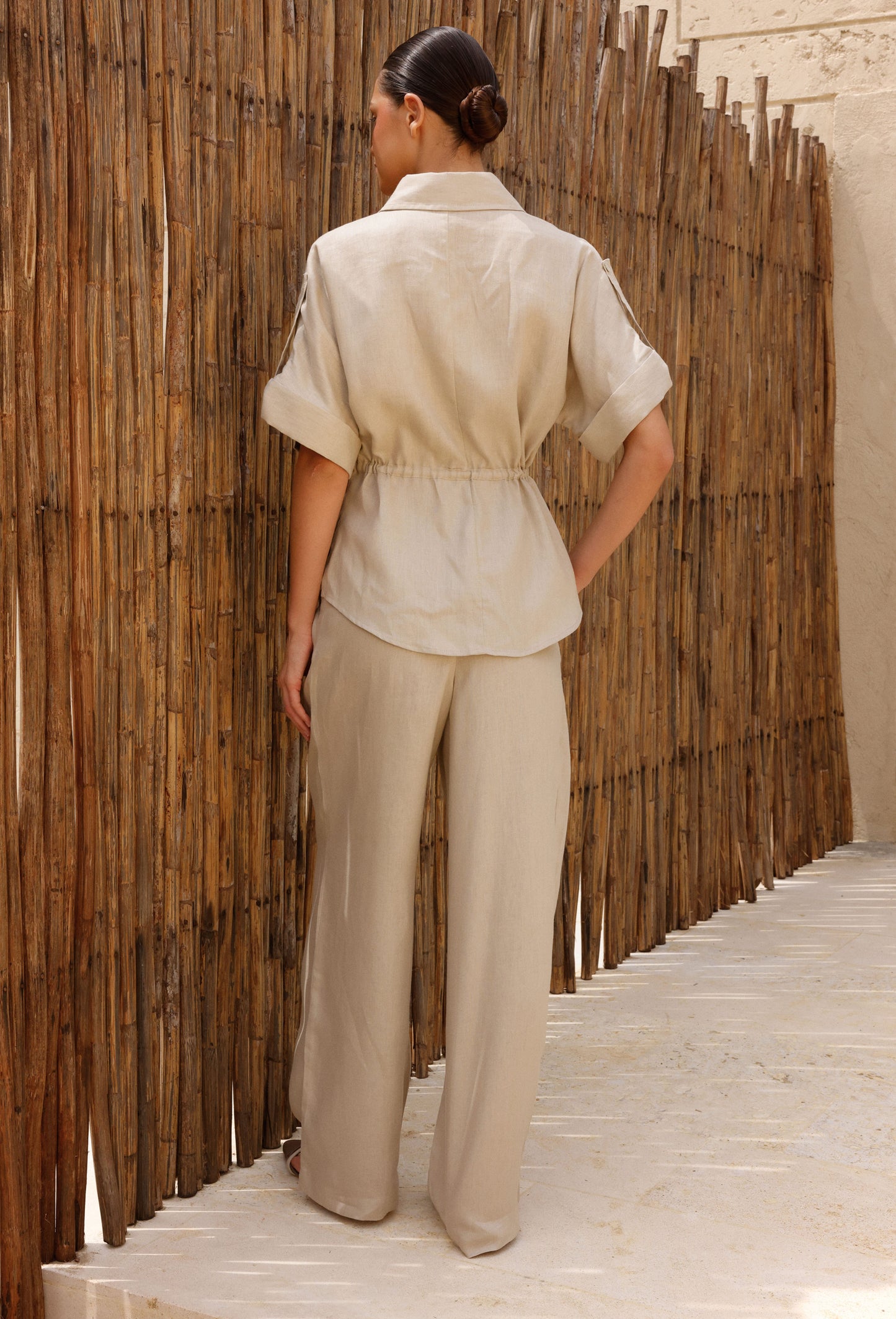 ANASTASIA CAMEL PANTS