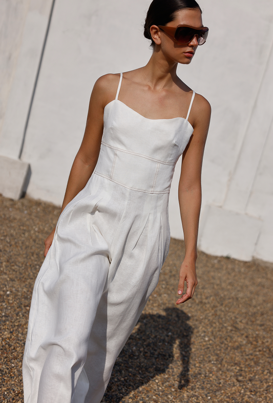VANESA JUMPSUIT WHITE