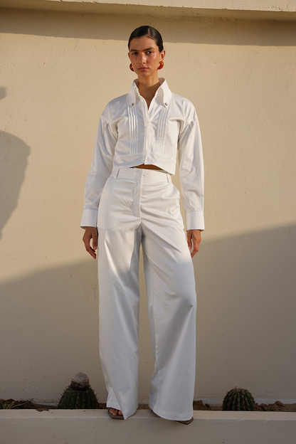 EUGENIA PANT WHITE
