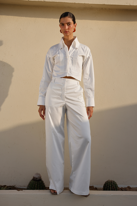 EUGENIA PANT WHITE