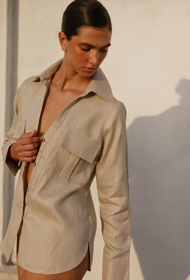 ESTELA BLOUSE CAMEL
