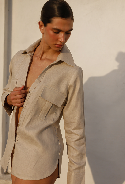 ESTELA BLOUSE CAMEL