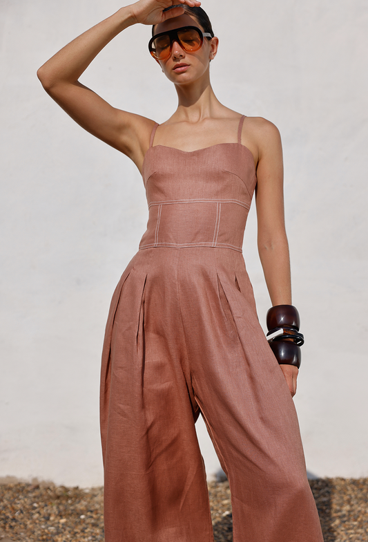 VANESA JUMPSUIT MOCHA