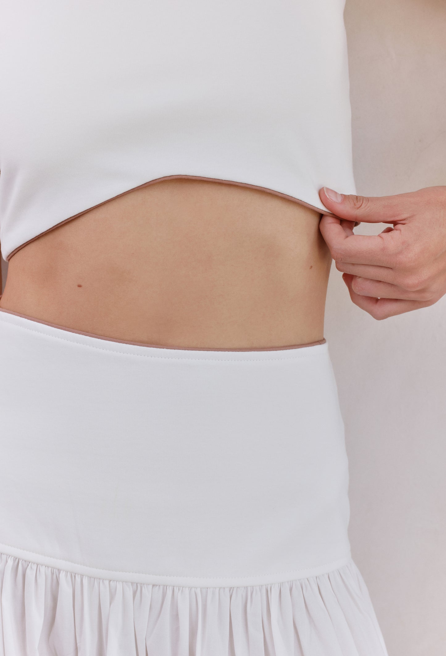 CLEO CROP TOP WHITE