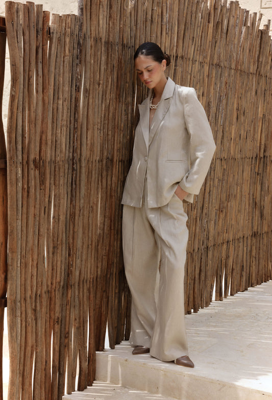 ANASTASIA CAMEL PANTS