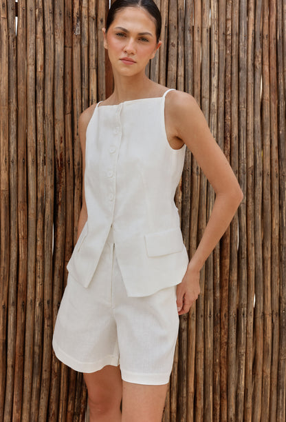 NARA SHORT WHITE