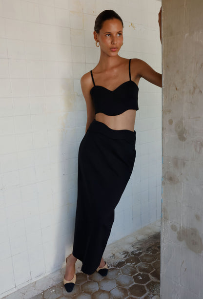 SERENA SKIRT BLACK