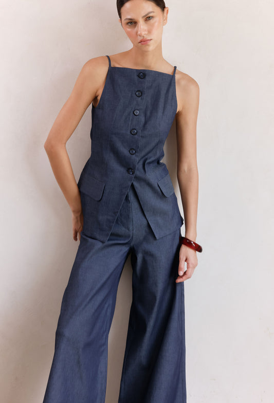 MALBA BLOUSE JEAN