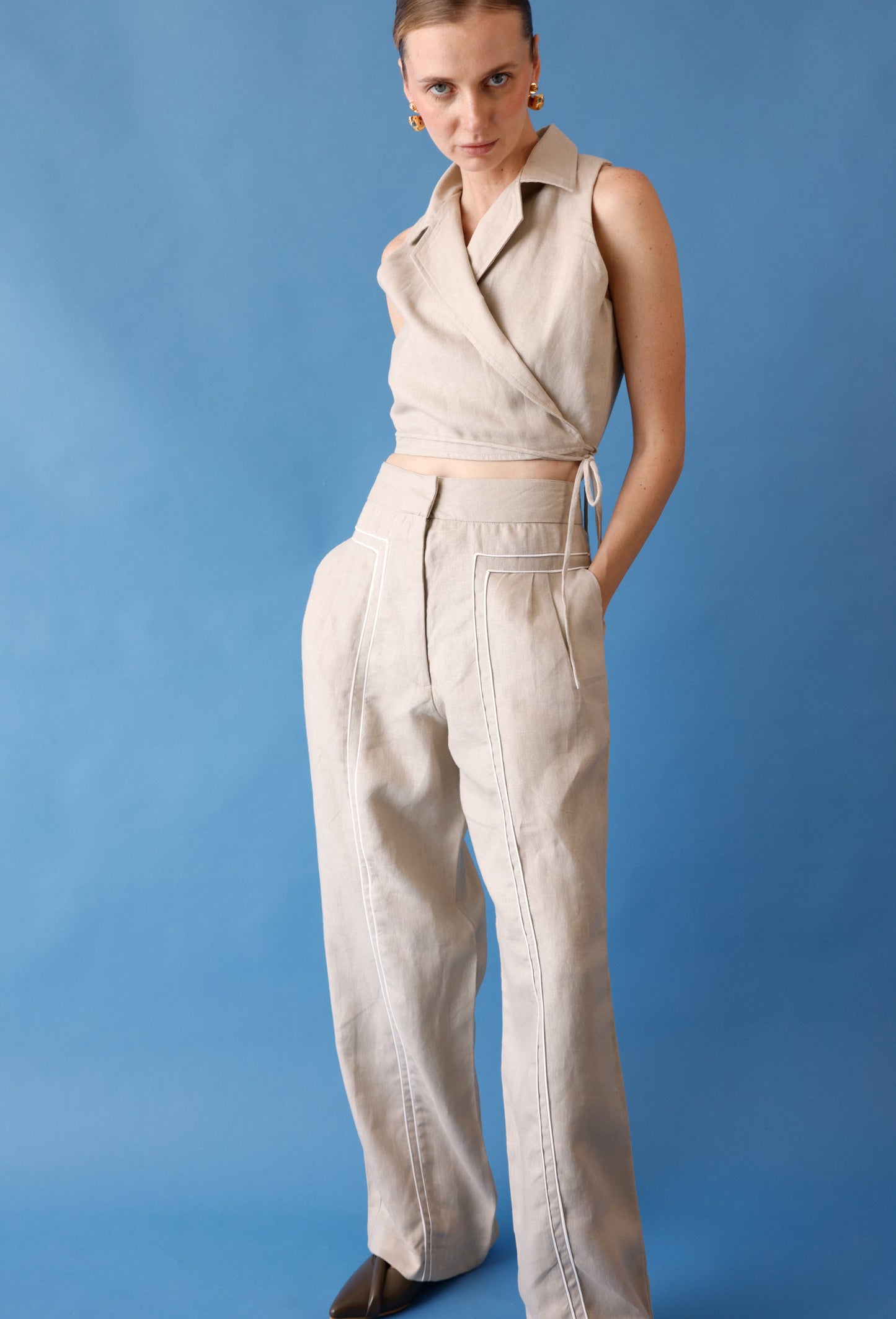 JULIETA CAMEL PANTS