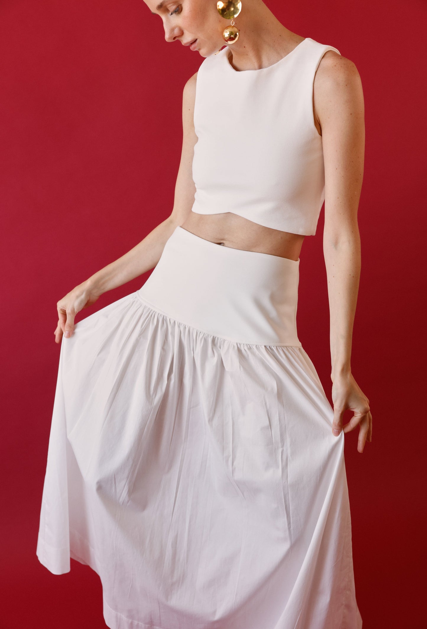 ALESSIA SKIRT WHITE