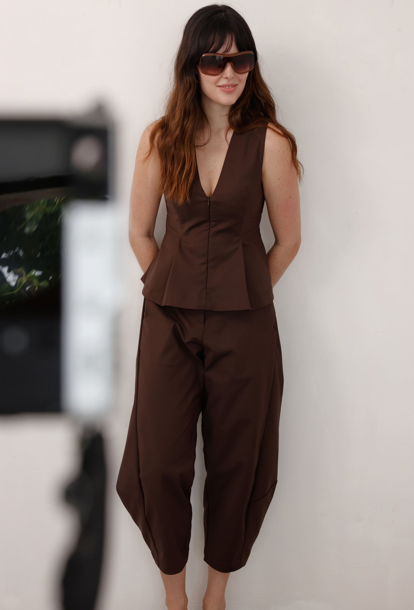 MABEL PANT BROWN