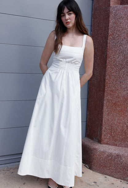 ELOISA DRESS WHITE