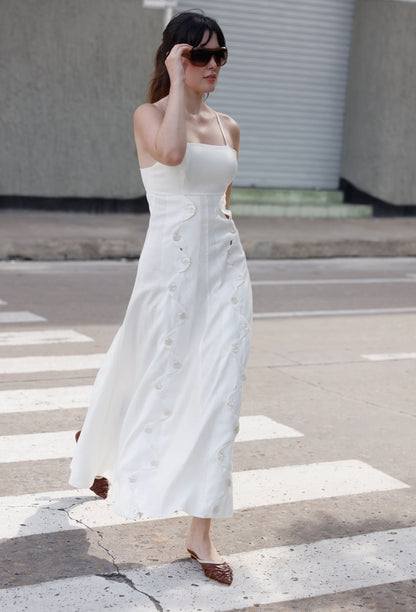 JULIETA DRESS WHITE