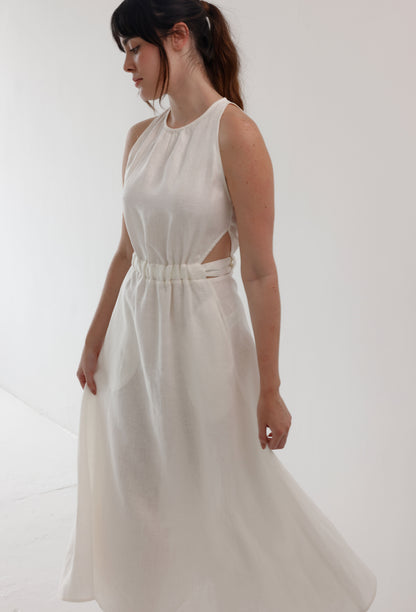 VALERIA DRESS WHITE
