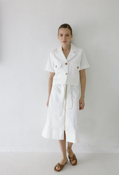 MILA VEST WHITE