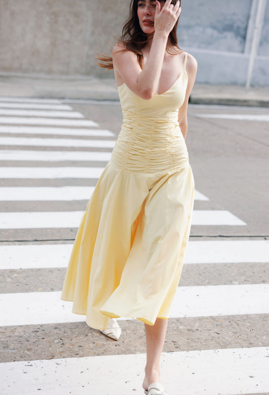 MANUELA DRESS YELLOW