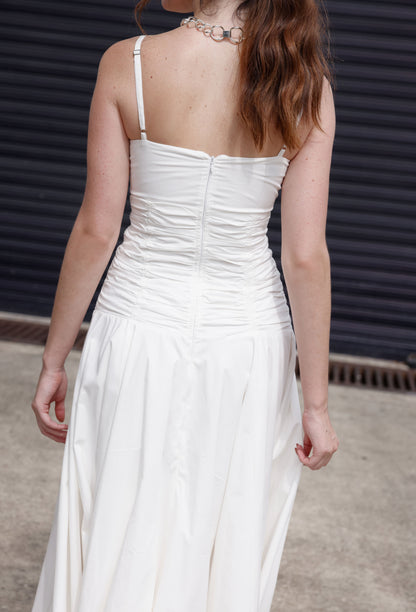 MANUELA DRESS WHITE
