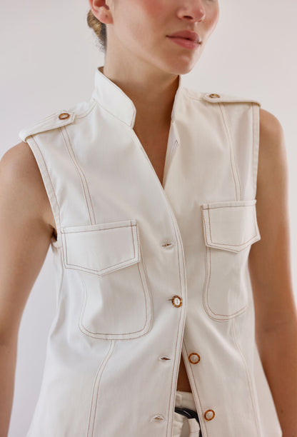 MALIA BLOUSE WHITE