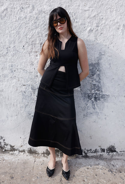 PAULA BLOUSE BLACK
