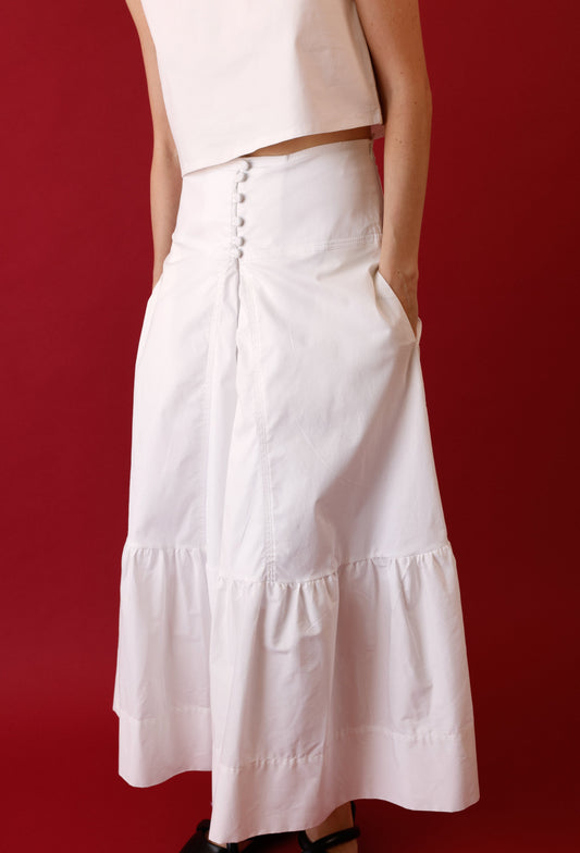 CELIA SKIRT WHITE