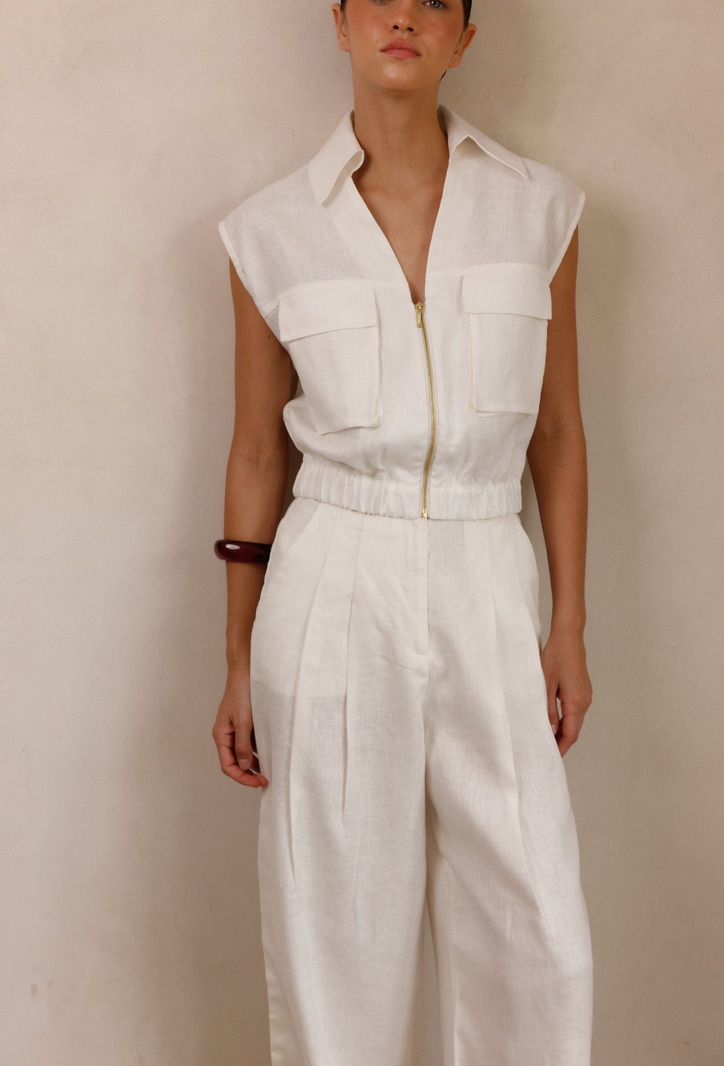 TANIA BLOUSE WHITE
