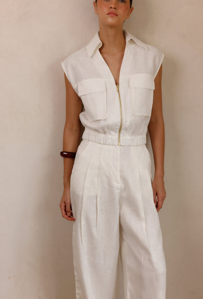TANIA BLOUSE WHITE