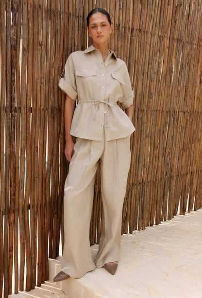 LAIA BLOUSE CAMEL