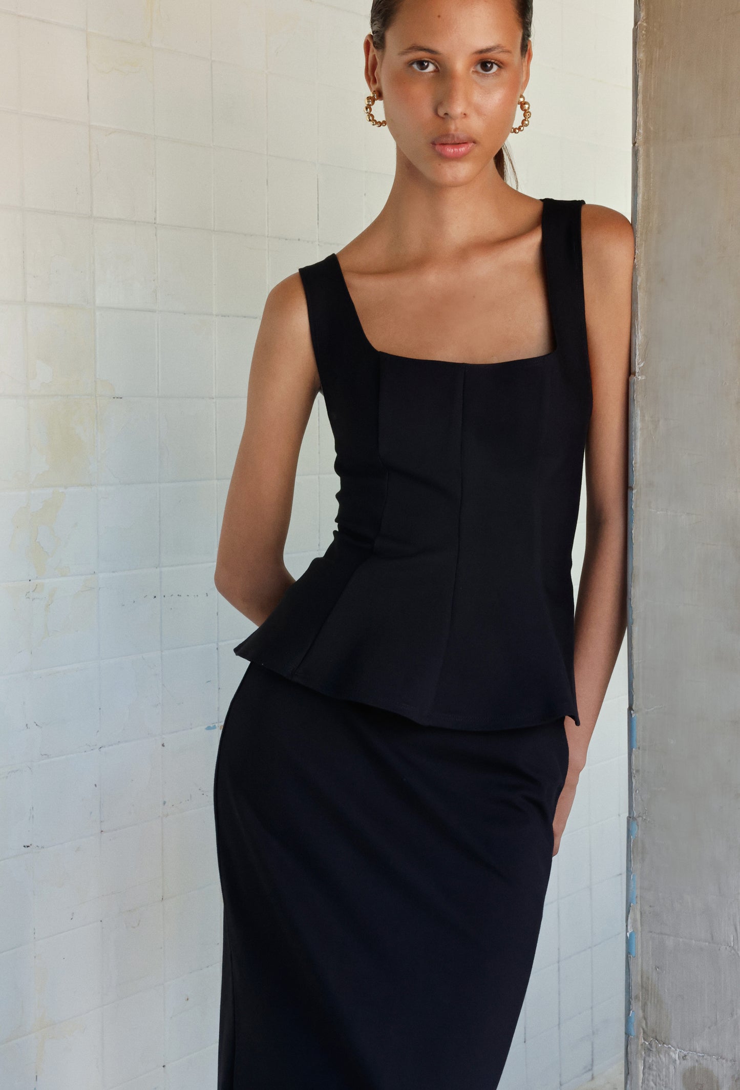 ANNA BLOUSE BLACK