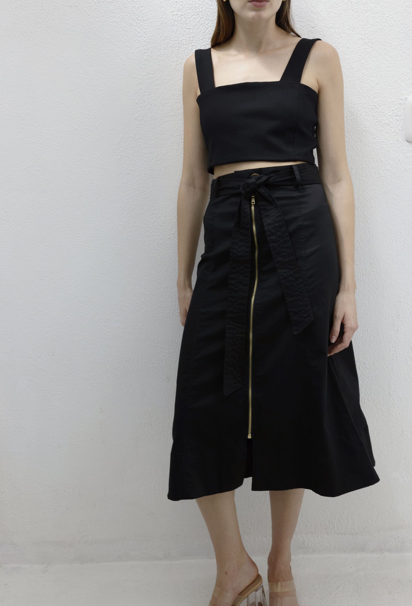 PERLA SKIRT BLACK