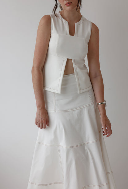 RENATA SKIRT WHITE