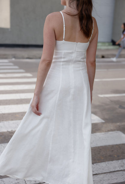 JULIETA DRESS WHITE