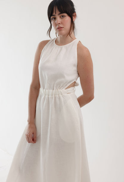 VALERIA DRESS WHITE