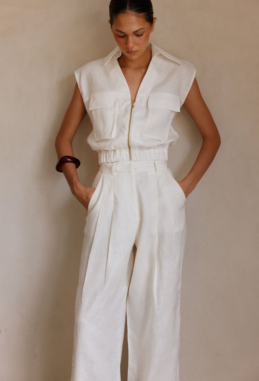 ANASTASIA PANT WHITE