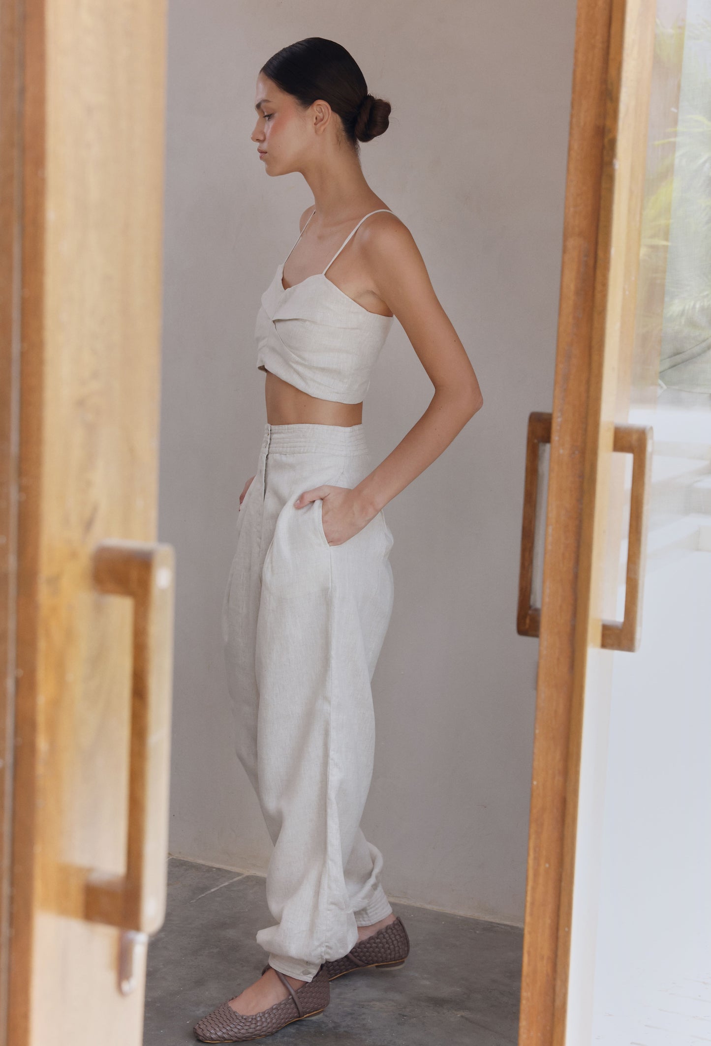 CASSANDRA PANT CAMEL