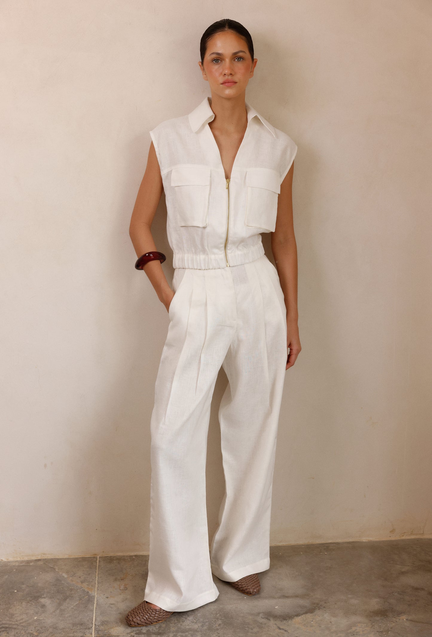 TANIA BLOUSE WHITE