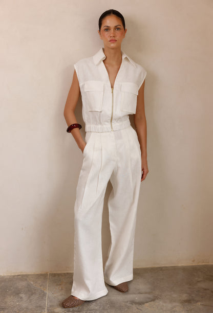 TANIA BLOUSE WHITE