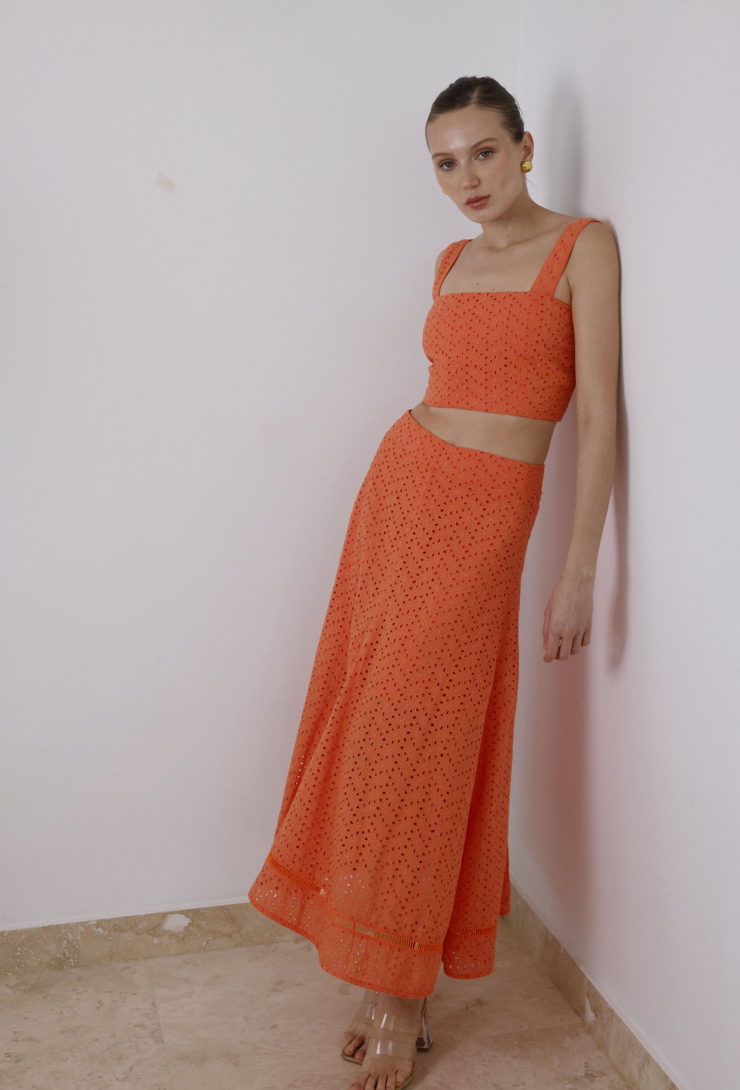 LIA CROP TOP ORANGE