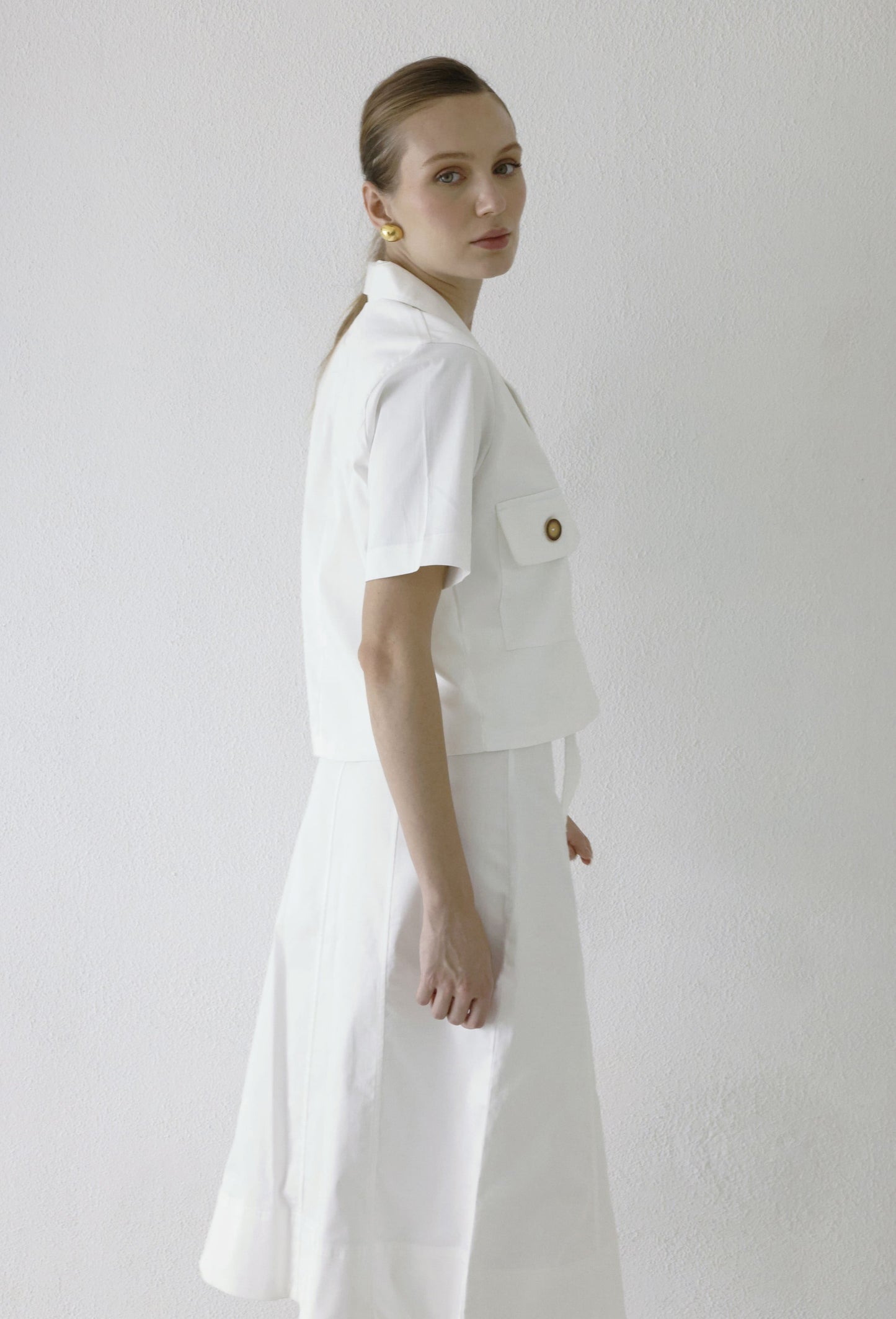 PERLA SKIRT WHITE