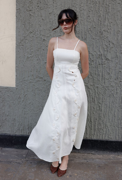 JULIETA DRESS WHITE