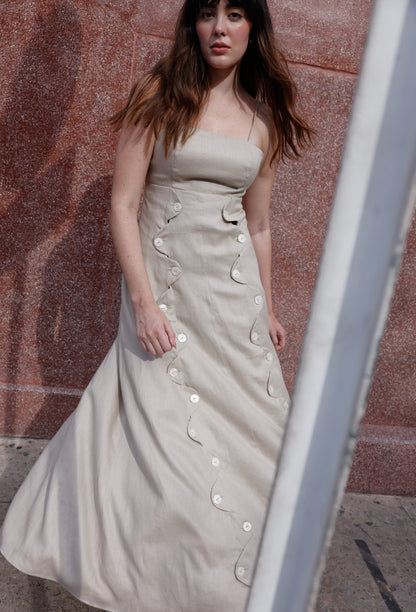 JULIETA DRESS CAMEL